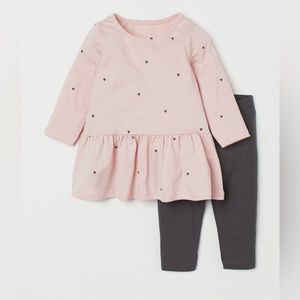 H&M 2-piece Cotton Set 3 Months